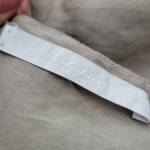 Les Copains Taupe High Low A-Line Knee Length Skirt Women's XL - Picture 6 of 10